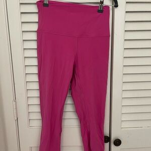 Hot Pink Lululemon Leggings Size 6